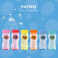 Sloosh 24 Pack 2Oz Refill Bubble Solution Bottle With Wands For Kids' Bubble Toys Summer Activity, Easter, And Assortment Party Favors