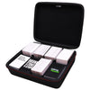 Ltgem Eva Hard Travel Game Card Case For Card Games. Fits The Main Game, All 6 Expansions Plus. Holds Up To 1600 Cards With 6 Moveable Dividers (2 Row) - Black