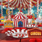 Hapibidesign Carnival Circus Party Decorations - Honeycomb Centerpieces For Circus Birthday Decor - Carnival Circus Table Decora