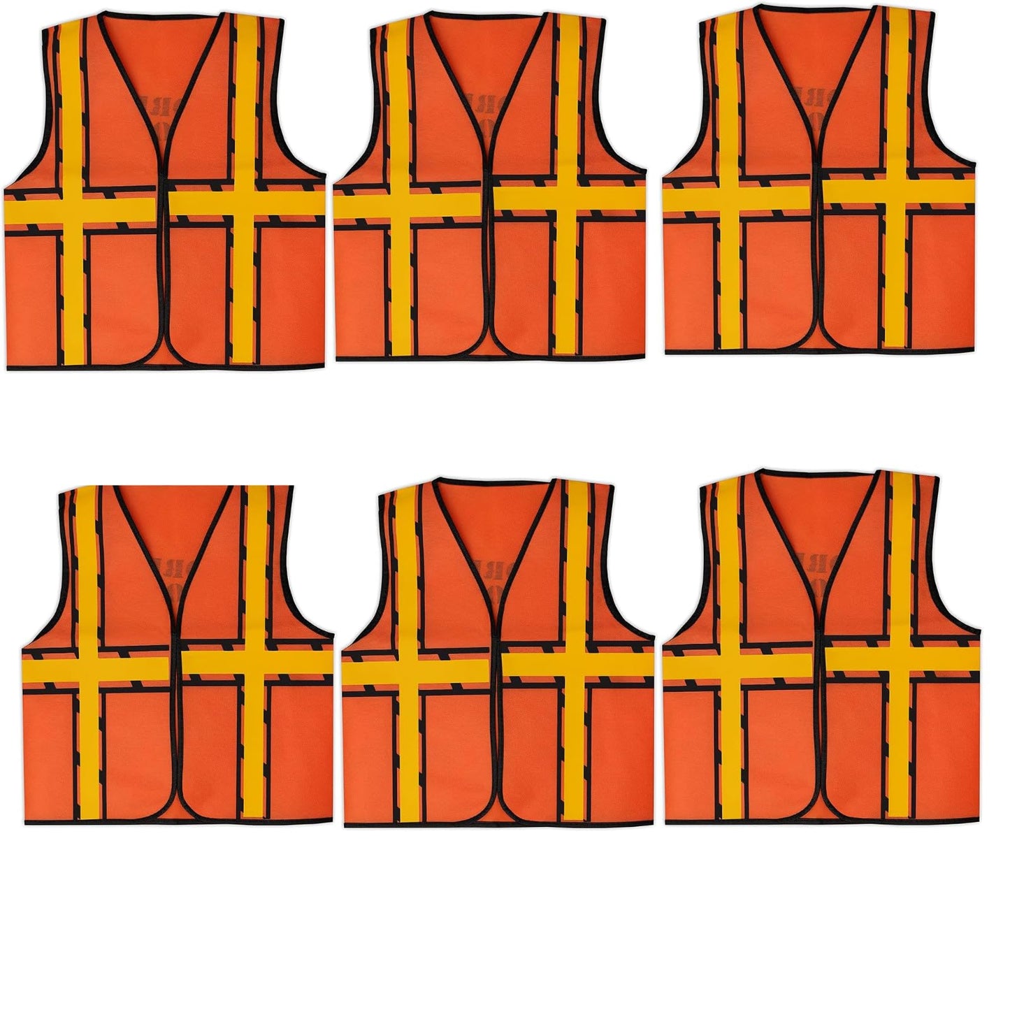 Bulk Paradise Non-Woven Kids Safety Vest - Maximum Safety And Versatile Fun - Kids Construction Vest-Safety Vest Kids, Construct