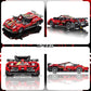 Sports Car Model Building Blocks Sets,1:18 Scale 513PCS Super Race Car Model for Adults,MOC Speed Technic Cars Model Kits Engine
