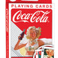 MasterPieces Family Games - Coca-Cola Vintage Pin-ups Playing Cards - Officially Licensed Playing Card Deck for Adults, Kids, an