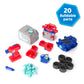Build-A-Buddy Transformers Optimus Prime Building Toys - Stem Toys Including Toy Electric Drill And Aa Batteries - Transformers Toys - Robot Building Toys Ages 18 Months And Up