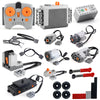 36Pcs Technical Parts Set Compatible With Lego Technic, Speed Power Functions Motor Kit, Technical Compatibility Brick Motors Ac