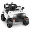 Kinder King 12V Kids Ride on Car Truck, Battery Powered Electric SUV w/ 2.4G Remote Control, Spring Suspension, 3 Speeds, 2 Moto