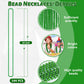 EOBOH 144PCS St Patricks Day Necklace, St. Patrick's Day Bead Accessories Bulk, Irish Saint Patrick Day Beads Necklaces, Parade