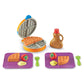 Learning Resources New Sprouts Waffle Time, Pretend Play Food Set, Kids Play Food Set, Play Food, Learning Toys, 14 Piece Set, A