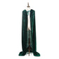 Halloween Costumes Kids Cosplay Long Cape Boys Girls Cloak Fancy Dress For Role Play (Dark Green, 100Cm / 39'')