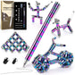 Juboury Fidget Pen, Decompression Magnetic Metal Pen, Fidget Toy Multifunctional Deformable Magnet Writing Pen Novel Toy Gift For Adults Teen Boys Or Girls