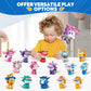 Super Wings Transformable Toys, 2 In Dizzy Robot Transforming Action Figures, 2-In-1 Mode Robot Toys For Boys Girls 4-6 6-8, Fun