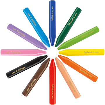 Bic Kids Plastidecor Triangle Colouring Crayons 144 Classpack
