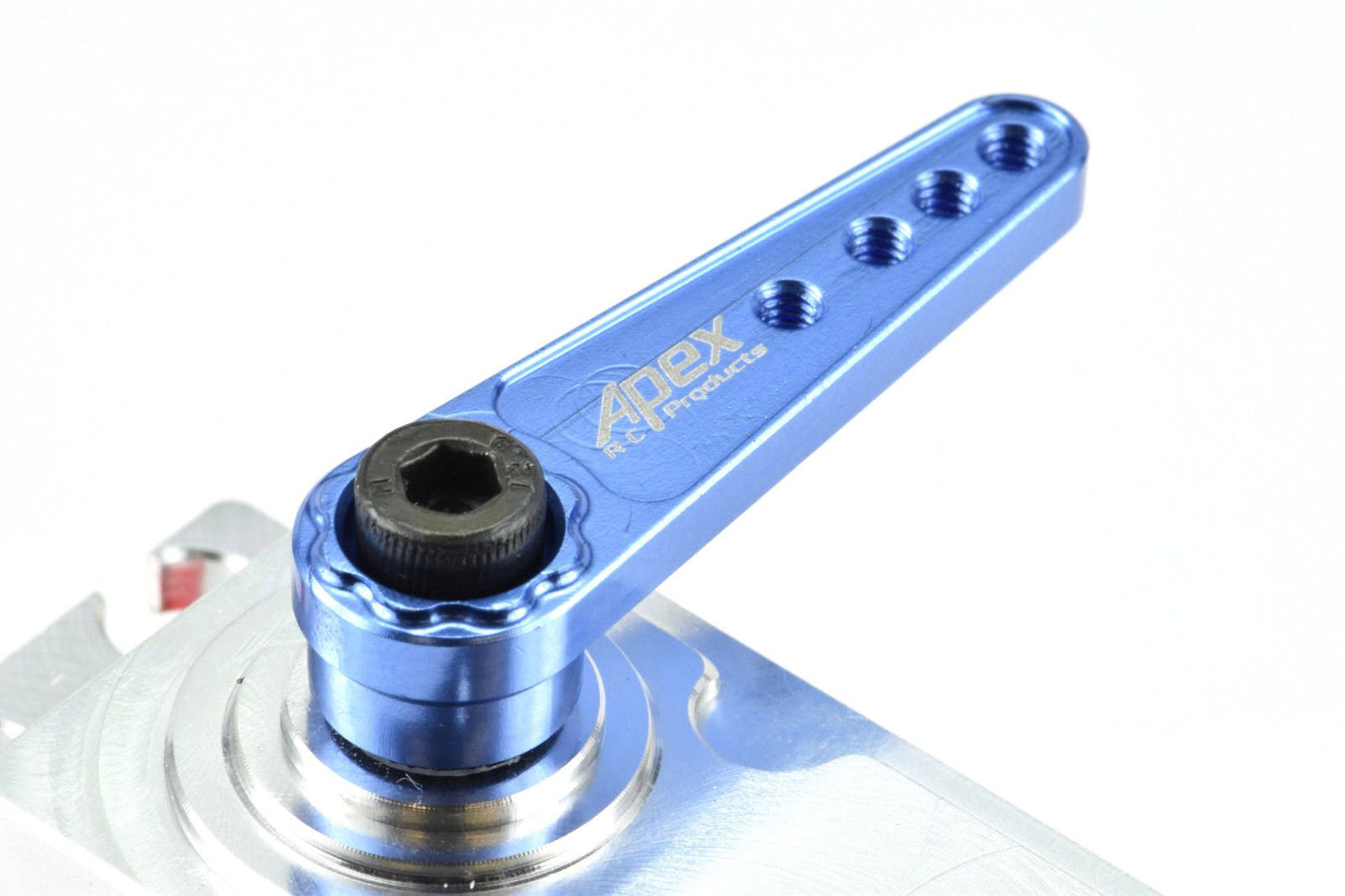 Apex RC Products Blue 25T for Futaba/Savox Aluminum Servo Horn - 3 Pack #8027