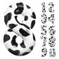 Lebery Cow Print Number Balloon 40 Inch Cow Print Number 8 Balloon Cowgirl Theme Number Balloon For 8Th Birthday Party Cow Balloons Black White Number 8 Foil Balloon For Farm Barn Animal Decor