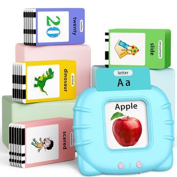 Eaever 520 Abc Sight Words Talking Flash Cards With Number/Shapes/Letters/Colors, Etc, Preschool-Learning-Activities, Toddler Le