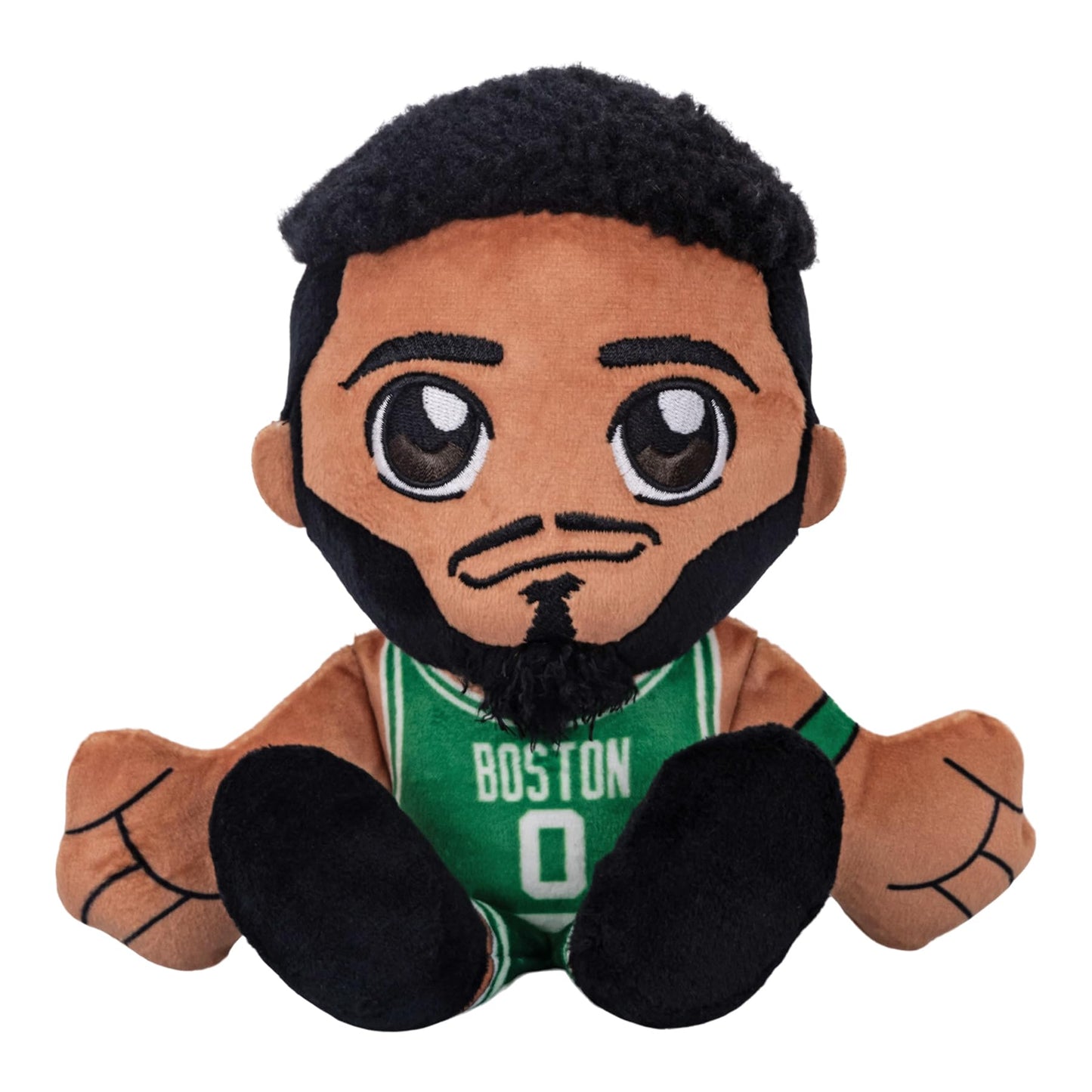 Bleacher Creatures Boston Celtics Jayson Tatum 8' Nba Kuricha Sitting Plush - Soft Chibi Inspired Nba Superstar