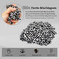 QOUXZ Magnetic Ferrite Putty Rock, More Than 500 Mini Weak Magnet Smooth Ferrite Pebbles, Small Magnetic Beads Fidget Adults Toy