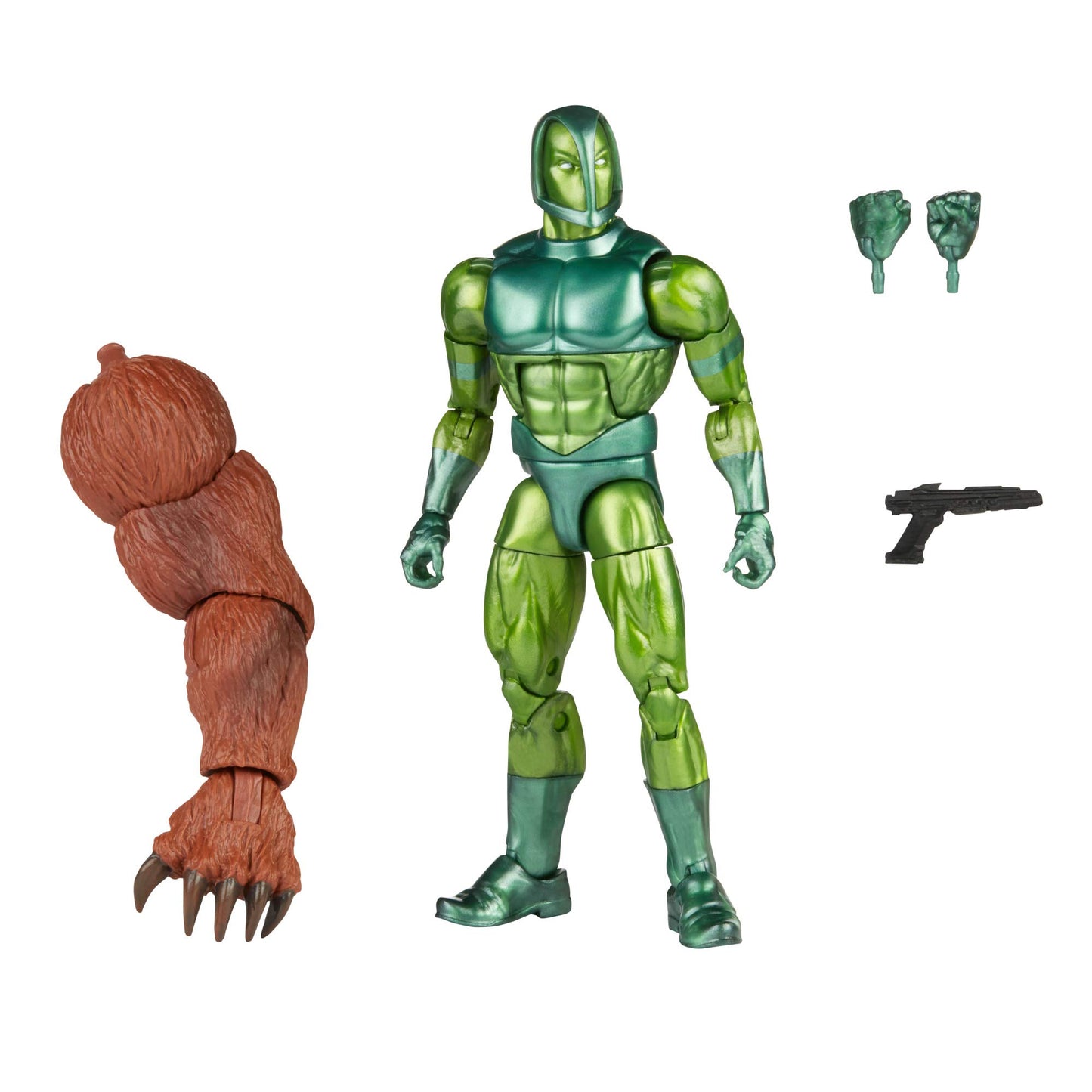 Marvel Hasbro Legends Series 6-inch Vault Guardsman Action Figure Toy  Includes 3 Accessories and Build-A-Figure Part  enhanced Design and Articulation