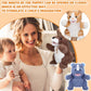 Liliful 6 Pieces Animal Hand Puppets Kids Hand Puppets With Working Mouth Animal Puppets Toddler Animal Plush Toy For Show Theater Birthday Easter Basket Stuffers (Cute Animal)