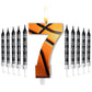 Photect 11 Pcs Basketball Birthday Candles Number 5-9 Candle Cake Topper Decor Basketball Themed Birthday Cake Decorations for B