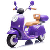 Upgrade 2 Seats Kids Motorcycle, 12V Ride On Electric Car with 2 Motors, Kid s Motorbike with USB, Bluetooth, Waterfall Light, 