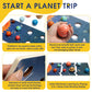 Wooden Solar System Model Board,Kids Solar System,Montessori Planet Toys,Educational Planets Balls,Preschool Learning Puzzle,Spa