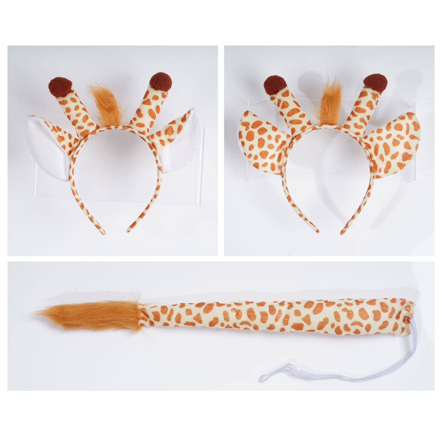 Marrywindix Yellow Giraffe Costume Tutu Set Animal Fancy Dress Costume Kit Halloween Party Dress Up Accessories (Style 2)