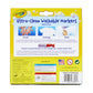 Crayola Ultra Clean Washable Markers, Tropical, 10 Count, Multi Color, Ideal Gift for Kids, Model 58-7856