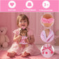 Artst Doll Clothes,12 Inch Baby Doll Clothes[6 Sets](Include 4 Hats + 1 Bowknot ) For 10 Inch Dolls /11 Inch Baby Dolls/ 12 Inch Baby Dolls