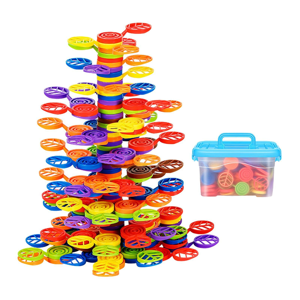 Secret Desire Montessori Toys Fine Motor Skill Balance Block For Boys Unisex Children 126 Pieces|Developmental Baby Toys