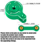 RCHuiWow RC Servo Saver Set 25T Upgrades Part for 1/10 Big Rock 3S BLX,Granite/Senton 3S BLX & Mega550,Kraton/Outcast 4S BLX,1/8