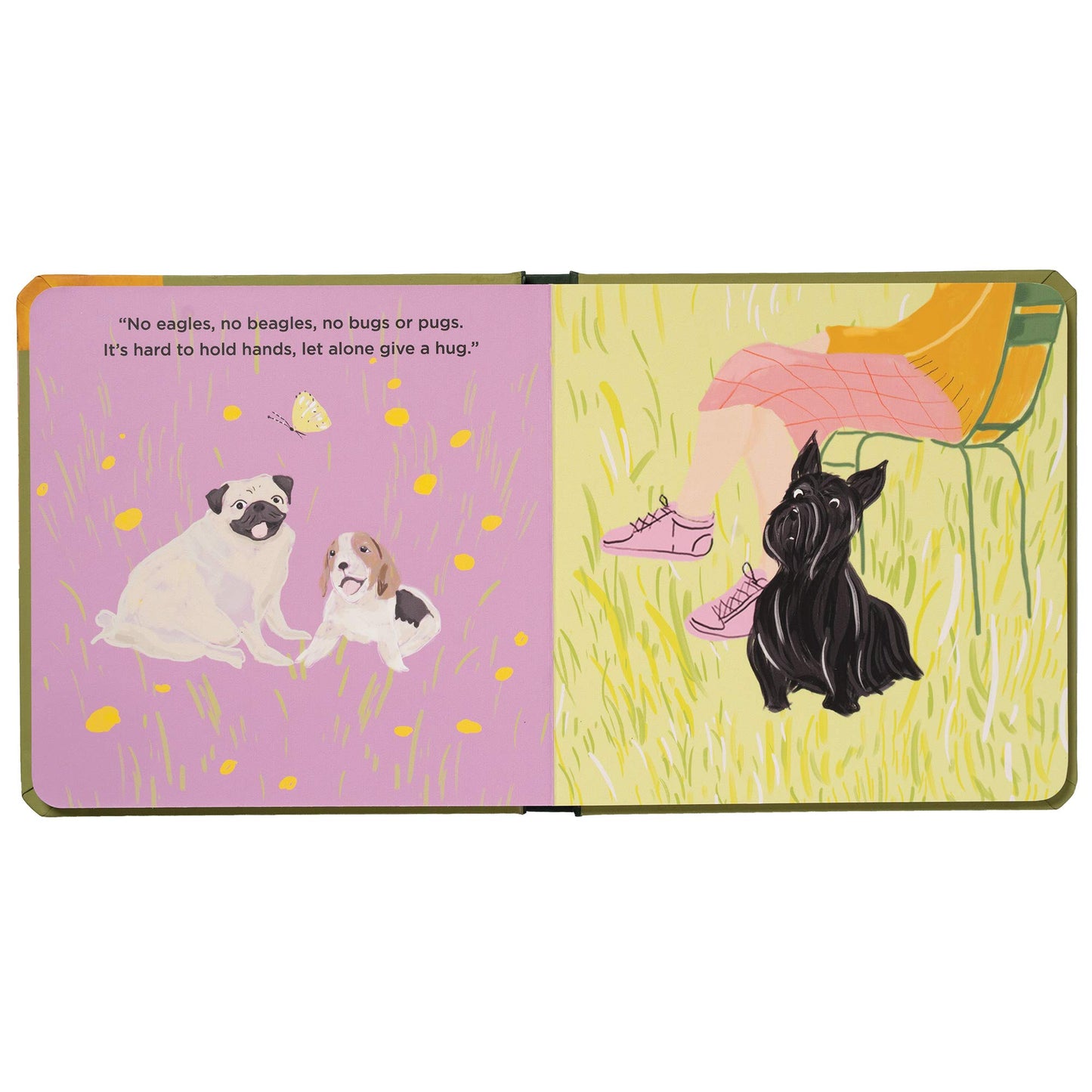 Manhattan Toy So Shy Shadow Baby And Toddler Board Book + Scottie Stuffed Animal Dog Gift Set