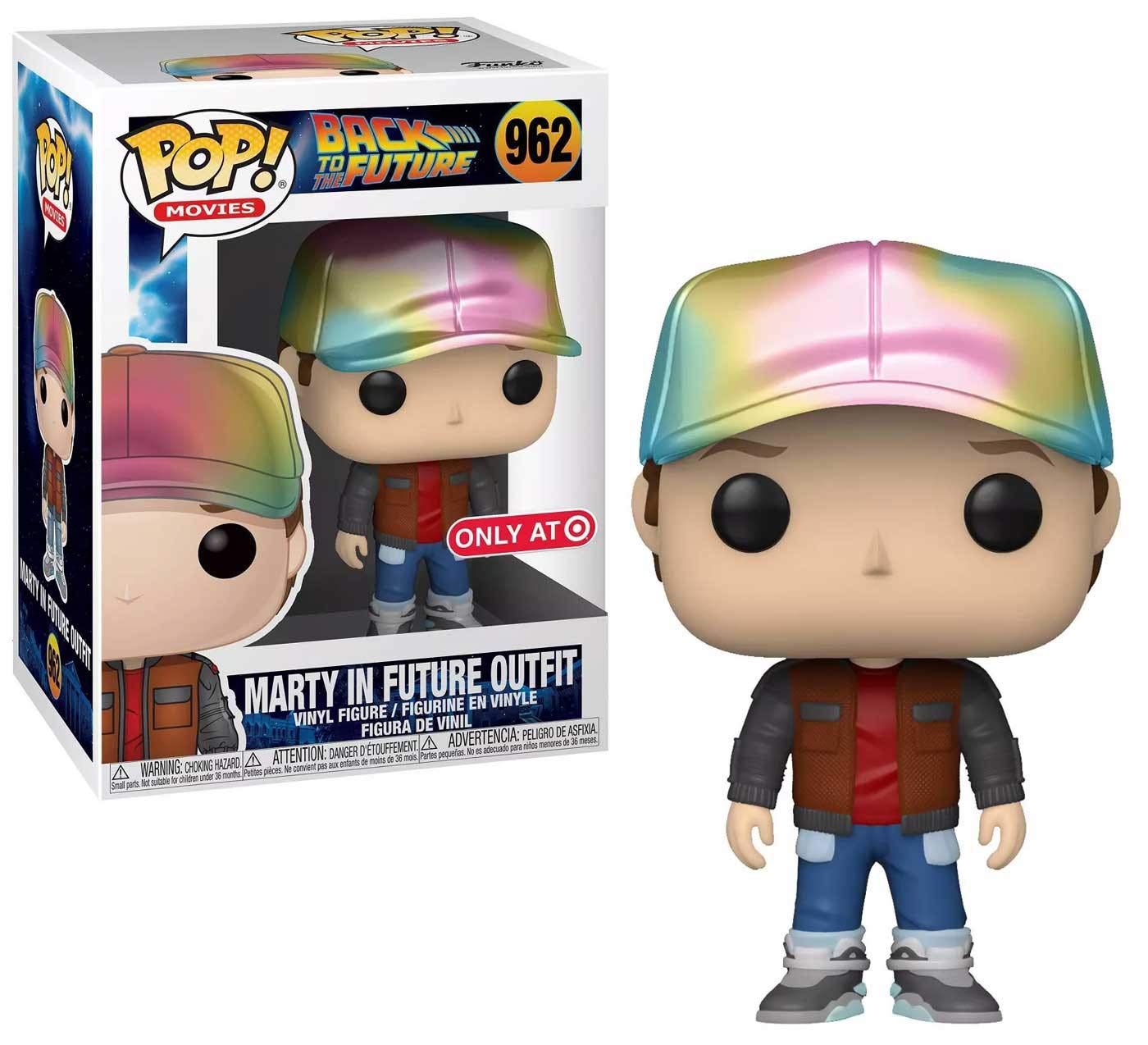 Funko Pop Back To The Future 962 Marty In Future Outfit Exclusive