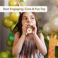 Childlike Behavior | 4 Pcs Car Whistle Toy For Baby - Whistle Inertia Car - Animal-Themed - Plastic Cars With Whistle Function T