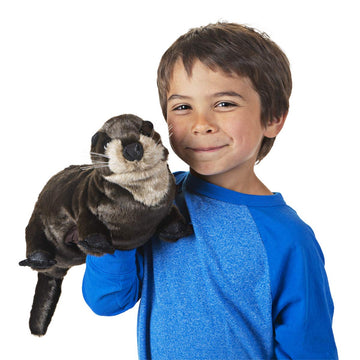 Folkmanis River Otter Hand Puppet, Brown, 1 Ea