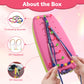 Suu66 Friendship Bracelet Making Kit for Kids Girls 6-12 Years Old - DIY Craft Kit for Bracelets, Headbands, Keychains, Creative