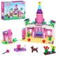 Brick Story Girls Princess Palace Building Blocks Toys 178 Pieces Pink Fairy Castle Building Set Girls Friends Construction Toy Playset Great Small Gift For Kids Age 6 7 8 9 10 And Up