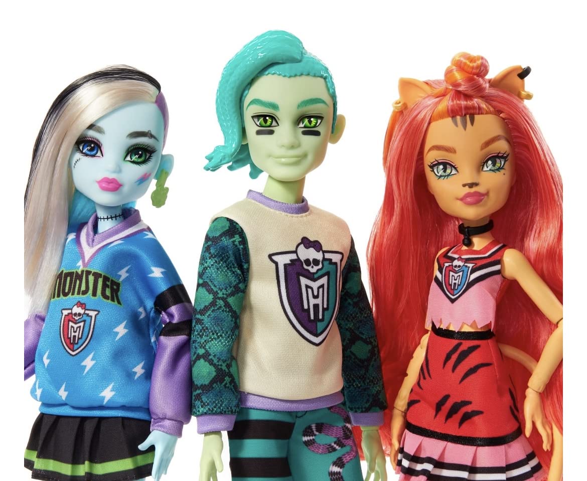Monster High Draculaura Clawdeen Frankiestein Doll Ghoul Spirit 6 Pack