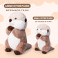 Riuhot Otter Stuffed Animals Cute Otter Plush Soft Sea Otter Plushie Toy Christmas Birthday Party Gift For Kids Children Girls B