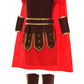 Frekuyrt Kids Warrior Costume Boys Roman Soldier Gladiator Costume Medieval Knight Costume For Halloween Party Dress Up (6-7 Yea