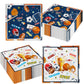 Sports Napkins Decoration,Sports Theme Birthday Party Supplies 40Pcs All Star Napkins For Basketball Baseball Soccer Outdoor Ind