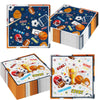 Sports Napkins Decoration,Sports Theme Birthday Party Supplies 40Pcs All Star Napkins For Basketball Baseball Soccer Outdoor Ind