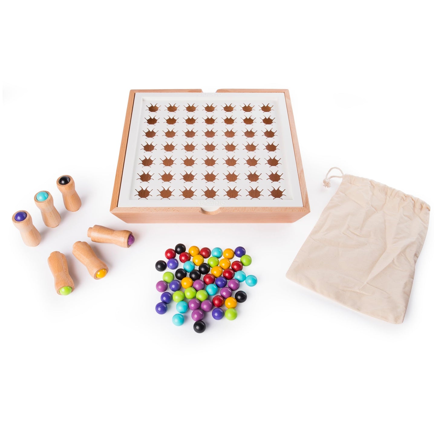 Spin Master Games Stomple Game - Fun Strategy Game for Kids 8+, Plastic, Model 6044511