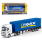 Qcar Container Dump Trailer, 1:50 Scale Dump Truck With Trailer, Kids' Toy Trucks