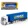 Qcar Container Dump Trailer, 1:50 Scale Dump Truck With Trailer, Kids' Toy Trucks