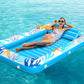 Inflatable Tanning Pool Lounger Float - Jasonwell 4 in 1 Sun Tan Tub Sunbathing Pool Lounge Raft Floatie Toys Water Filled Tanning Bed Mat Pad for mature-themed Blow Up Kiddie Pool Kids Ball Pit Pool