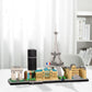 Kadablk Architecture Paris Skyline Collection,3680 Pcs For Adults And Kids, Micro Building Blocks Set Model Kit,Landmark Model