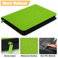 Trading Card Binder 9 Pocket  GERMUN PU Cover Card Binder for 360 Cards  enhanced Trading Card Holder Folders  Double Sided Pocket Card Album for MTG  TCG (Grass Green)