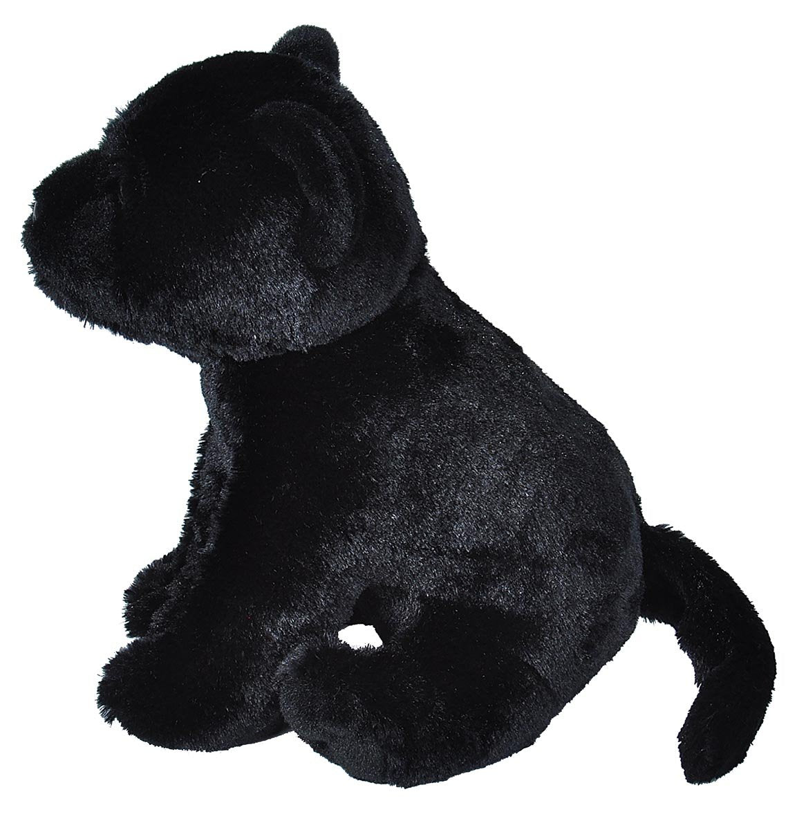Wild Republic Jaguar Black Stuffed Animal, 12" Plush Toy, Eco-Friendly Recycled Material, Model 19414
