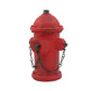 Ornerx Fire Hydrant Money Box Resin Piggy Bank 6''