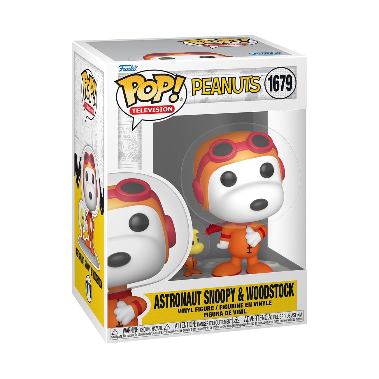 Funko Pop Animation: Peanuts - Astronaut Snoopy & Woodstock